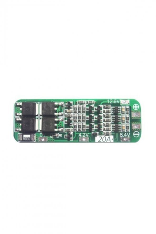 BMS 3S 20A BMS Koruma Kartı Lityum Batarya 18650 Li-ion Lipo - 4