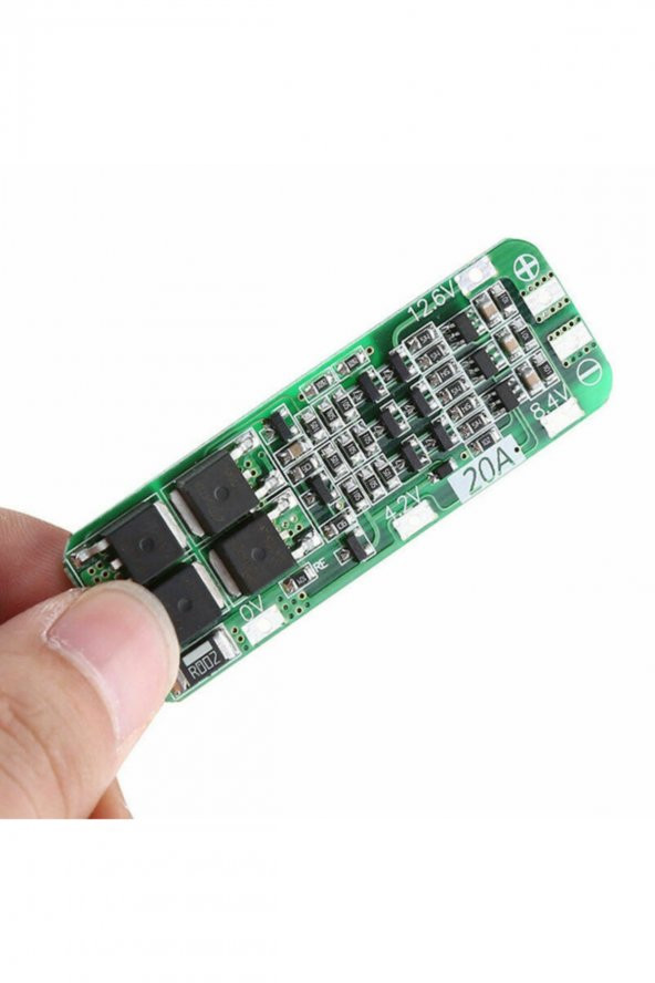 BMS 3S 20A BMS Koruma Kartı Lityum Batarya 18650 Li-ion Lipo - 5