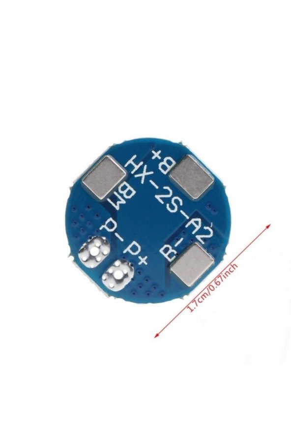 2S 5A BMS Lityum Li-ion Batarya Koruma Kartı  18650 Lipo - 3