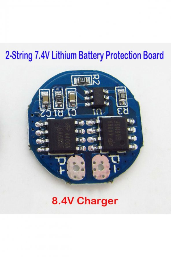 2S 5A BMS Lityum Li-ion Batarya Koruma Kartı  18650 Lipo - 6
