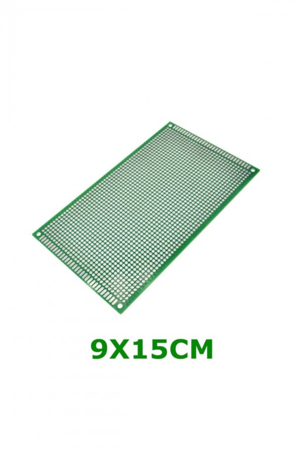 9x15cm Proto Pcb Pertenaks Prototip Deney Kartı Delikli Plaket - 5