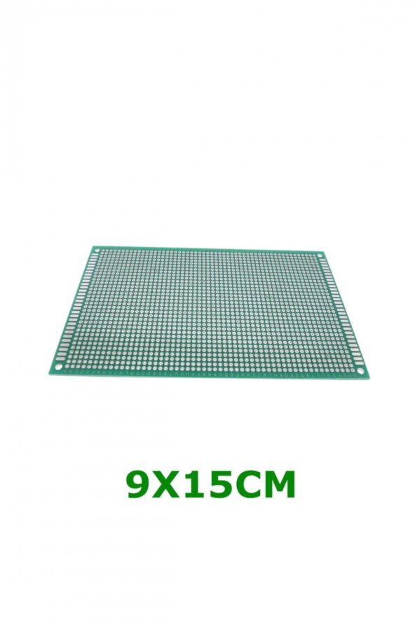 9x15cm Proto Pcb Pertenaks Prototip Deney Kartı Delikli Plaket - 6