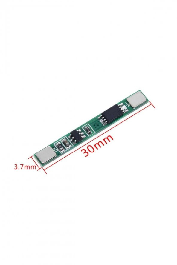 1S 3.7V 3A BMS Koruma Kartı Lityum Batarya 18650 Li-ion Lipo - 8