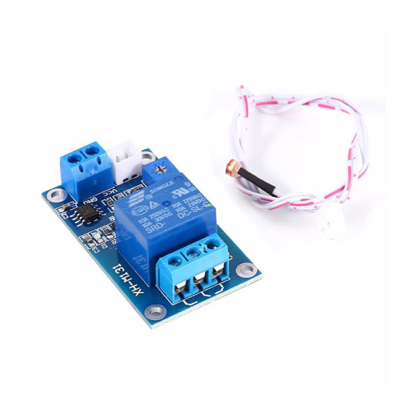 Xh-m131 Ldr Işık Kontrollü Röle Modül DC 12V Gece Gündüz Algılayıcı Fotosel 220V Otomatik Açma Kapama - 5