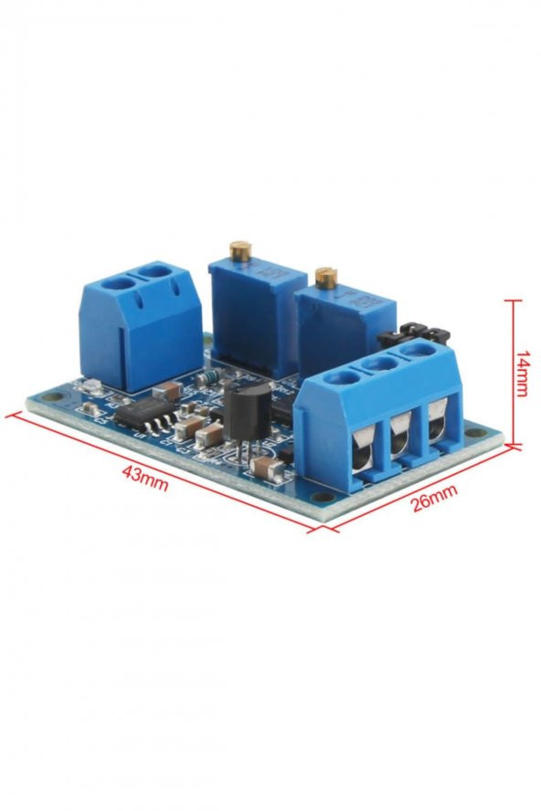 4-20mA to 0 -3.3V - 0-5V 0 -10V Modül - Akım Voltaj Çevirici - 8