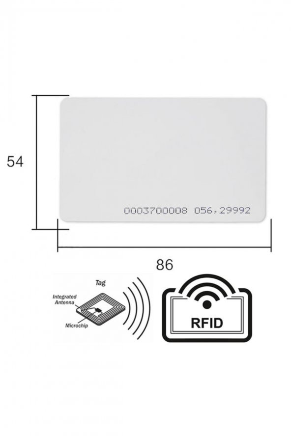 125 Khz Rfid Kart Manyetik Kapı Geçiş Personel Takip Göstergeç
