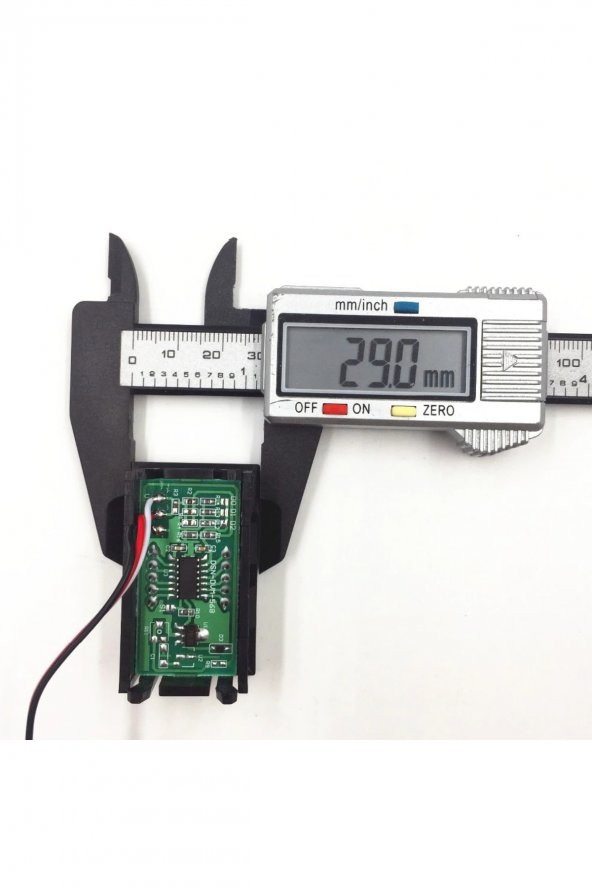 0.56 inch DC 0-30V Dijital Voltmetre Kırmızı  3 Telli 0.56  DC 0-30V Panel Tip Kırmızı Volt Besleme - 6