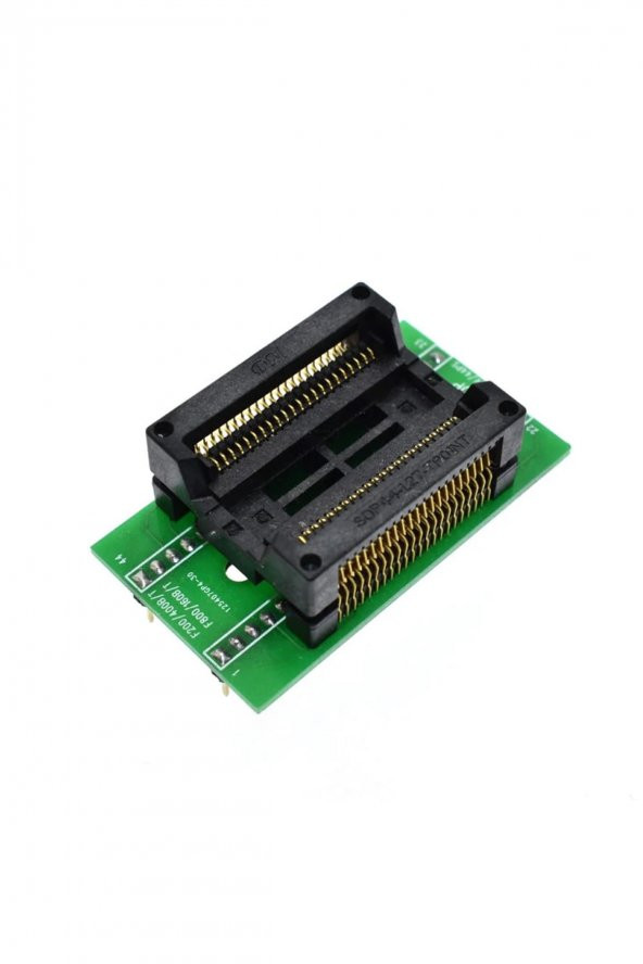 SOP44 to DIP44 Çevirici Adaptör  Eeprom Programlayıcı Entegre IC Çip Çevirici Test Yaylı Soket Pin