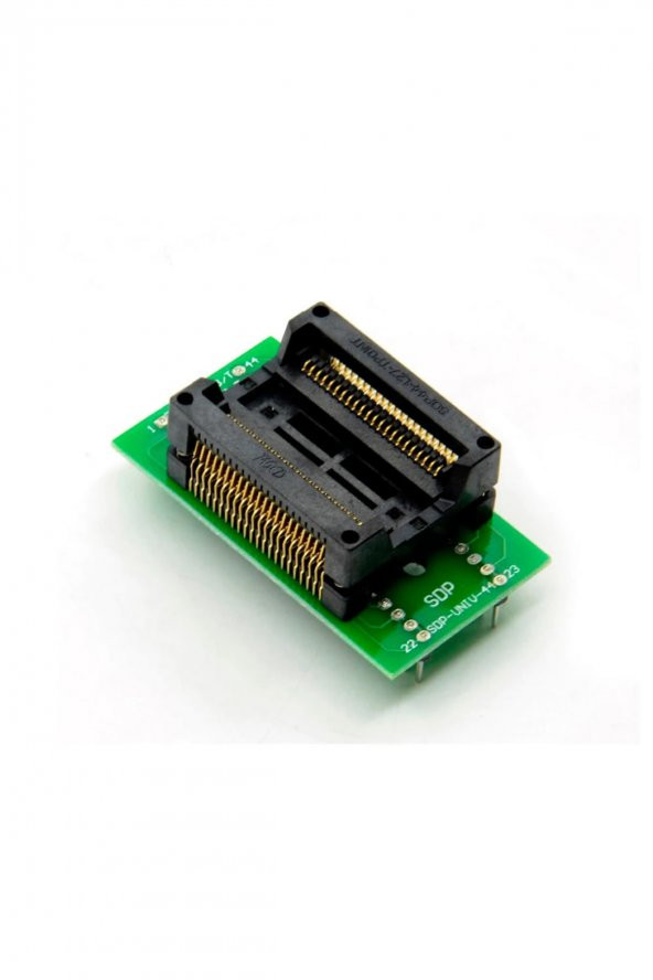 SOP44 to DIP44 Çevirici Adaptör  Eeprom Programlayıcı Entegre IC Çip Çevirici Test Yaylı Soket Pin - 3
