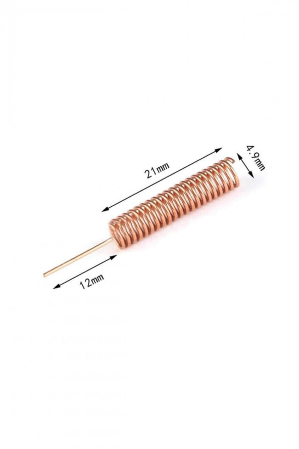 433Mhz Helical Anten Rf Kablosuz Haberleşme Kumanda