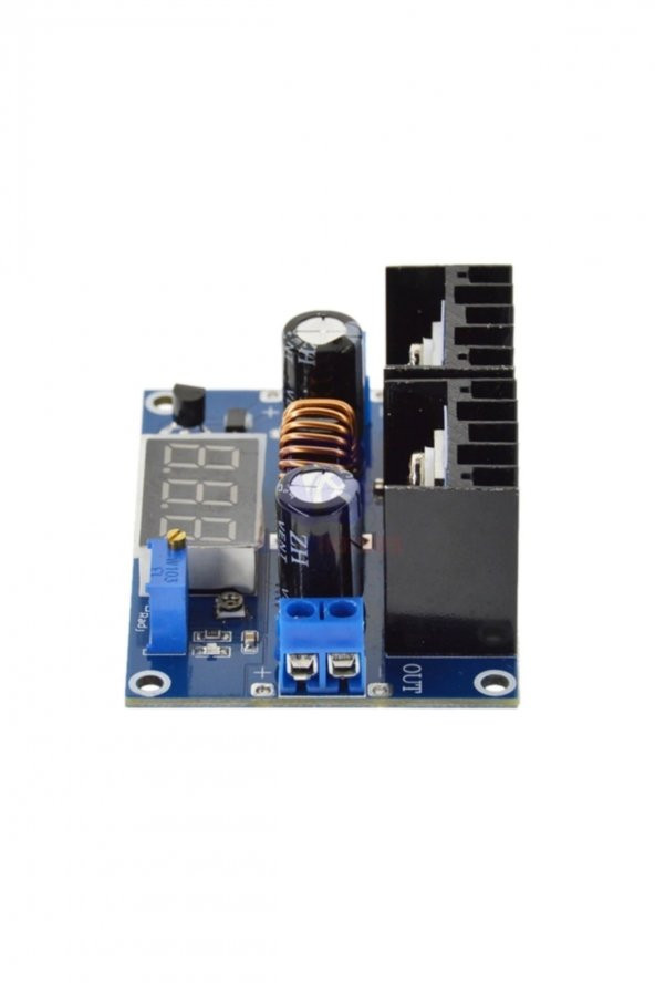 XL4016 Voltmetreli Ayarlanabilir Güç Kaynağı ( Voltaj Düşürür ) - 5