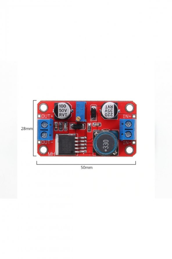 XL6019 5A DC-DC Ayarlanabilir Voltaj Yükseltici Güç Kaynağı Modül - 7