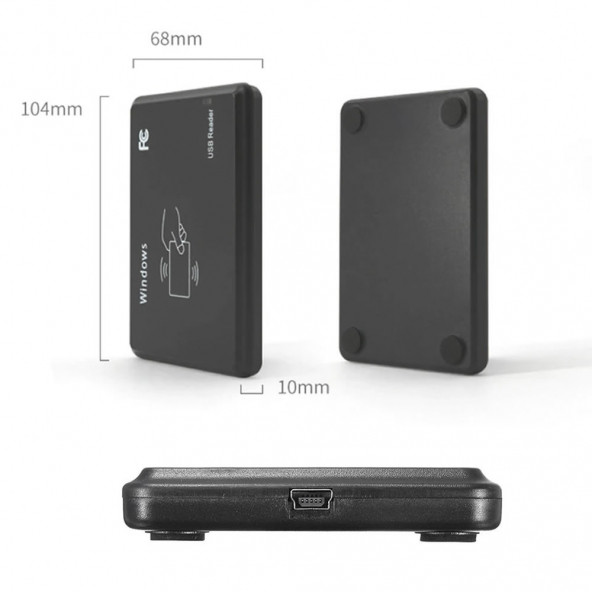 EM4100 125Khz Usb Rfid Okuyucu - 6