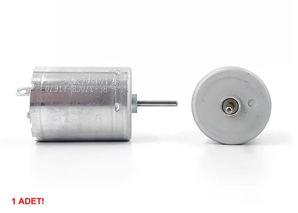RF-370 DC Motor DC 24V 6000Rpm RF370  Oyuncak RC Araba Su Motoru Klima Uçak Bot RF-370CB-11670 Metal Fırçalı Elektrik Motoru - Resim 5