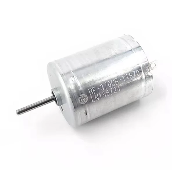 RF-370 DC Motor DC 24V 6000Rpm RF370  Oyuncak RC Araba Su Motoru Klima Uçak Bot RF-370CB-11670 Metal Fırçalı Elektrik Motoru - Resim 4