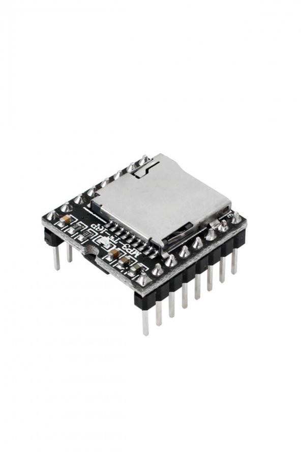 MP3-TF-16P Mini Mp3 Wav Wma Player Modülü Micro Sd 32G TF Kart Ses Müzik Çalma Kartı Uart Usb 24 Bit - 2