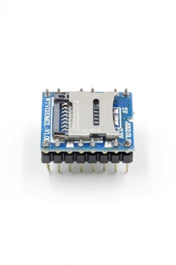 WTV020 Mini Mp3 Wav Player Modülü  Micro Sd 1G TF Kart Ses Müzik Çalma Kartı16 Bit PWM DAC 3W - 2