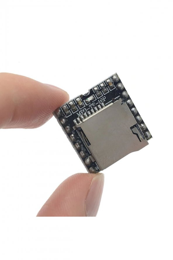 MP3-TF-16P Mini Mp3 Wav Wma Player Modülü Micro Sd 32G TF Kart Ses Müzik Çalma Kartı Uart Usb 24 Bit - 5