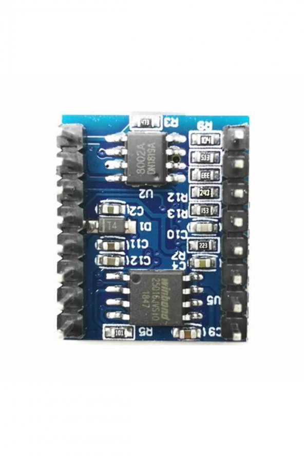JQ6500 16Mbit Mini Ses Mp3 WMV Player Ses Müzik Çalma Kartı Micro Usb Uart Haberleşme 5 Tuşlu Kontrl - 2