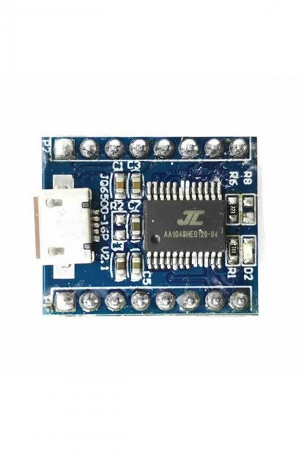 JQ6500 16Mbit Mini Ses Mp3 WMV Player Ses Müzik Çalma Kartı Micro Usb Uart Haberleşme 5 Tuşlu Kontrl - 3