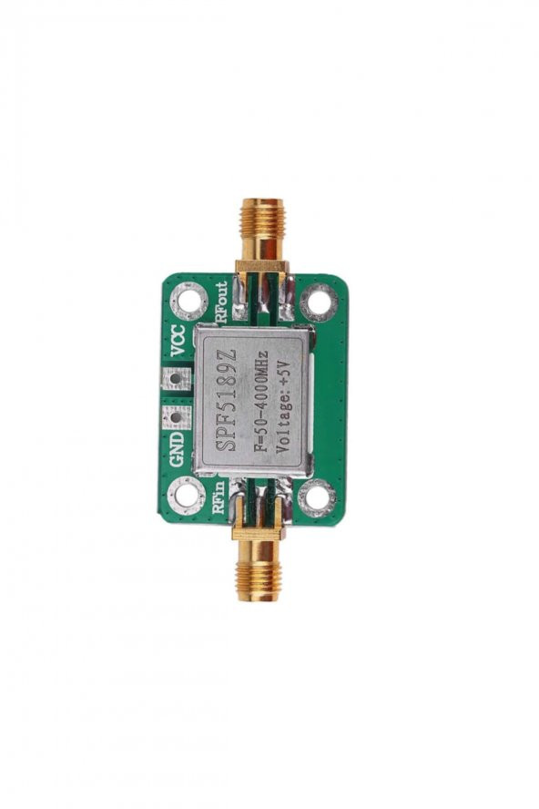 SPF5189Z 50-4000MHz RF Amplikatör 20dB LNA Sinyal Kuvvetlendirici Düşük Gürültülü Geniş Band Dişi Sma - 6