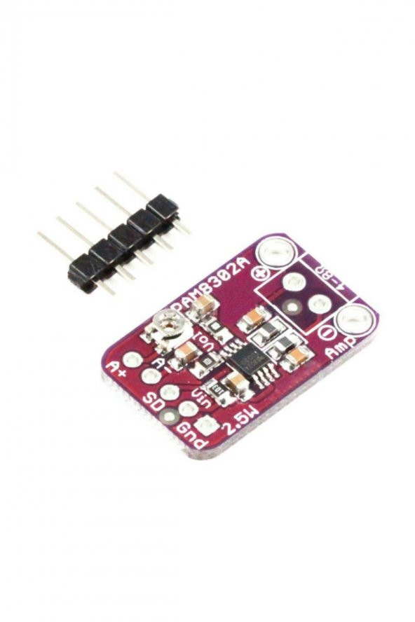 PAM8302 5V 2.5W Class D Mono Amfi Mini Dijital Amfilikatör Müzik Ses Yükseltici KuvvetlendiriciAudio - 3