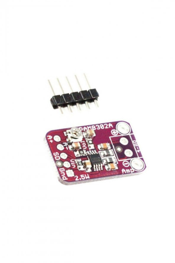 PAM8302 5V 2.5W Class D Mono Amfi Mini Dijital Amfilikatör Müzik Ses Yükseltici KuvvetlendiriciAudio - 5