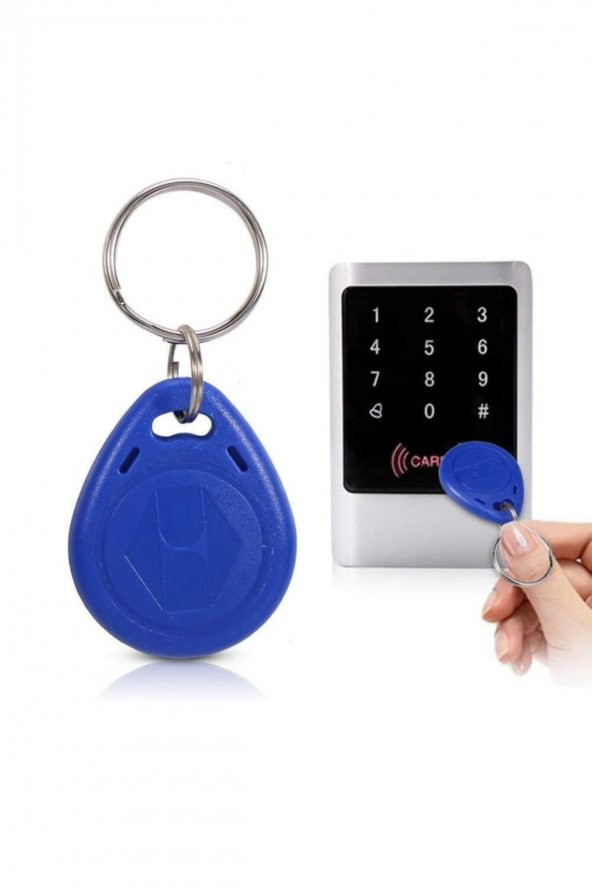 125KHZ RFID Rfid Manyetik Anahtarlık  Proximity Göstergeç 125 Khz Kapı Geçiş Personel Takip