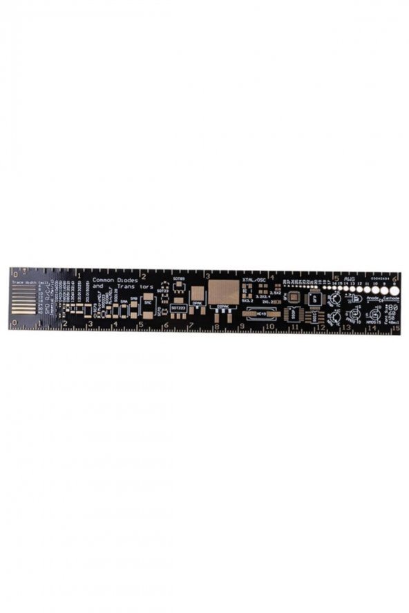 15cm Pcb Cetvel Referans Cetveli Ruler Smd Komponent Elektronik - 5