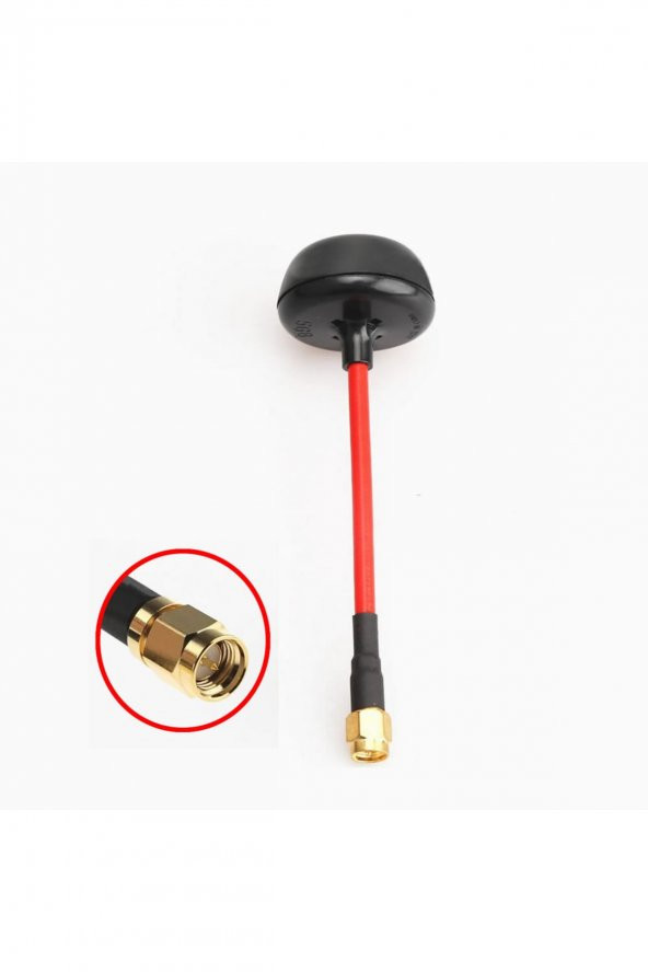 5.8Ghz Sma Erkek Anten  Esnek Dairesel Polarize Omni Mantar Anten RC FPV Drone Multicopter - 8