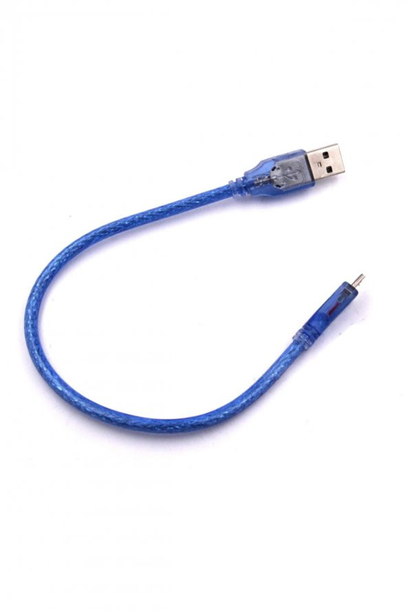 30cm Micro Usb Kablo Mavi 480 Mbps USB 2.0 Hot Swap - 2