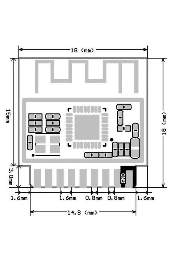 ESP-01M WIFI Modül wifi IOT iot Nesnelerin İnterneti Arduino - 8