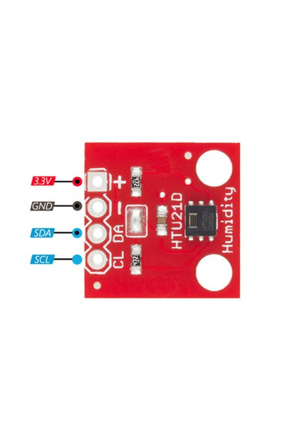 HTU21 3.3V Sıcaklık ve Nem Sensör Modülü  IIC I2C Yüksek Hassasiyet IIC Dijital Nem Sensörü Klima - 5