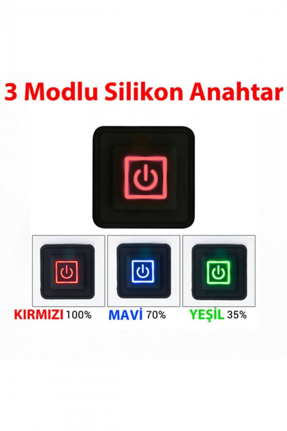 5V Silikon Anahtar 3 Modlu