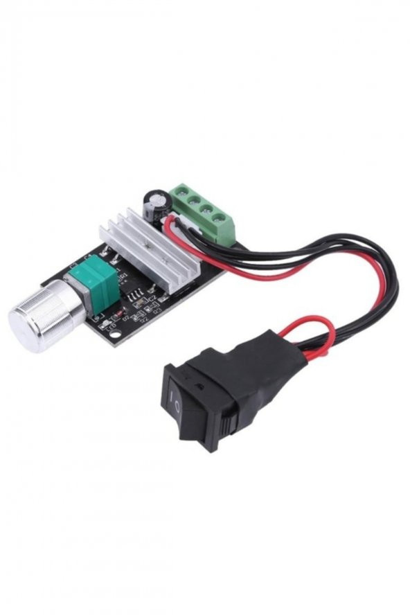 6V  -28V 3A DC Motor Sürücü Hız Kontrol Devresi  -  Anahtarlı - 2