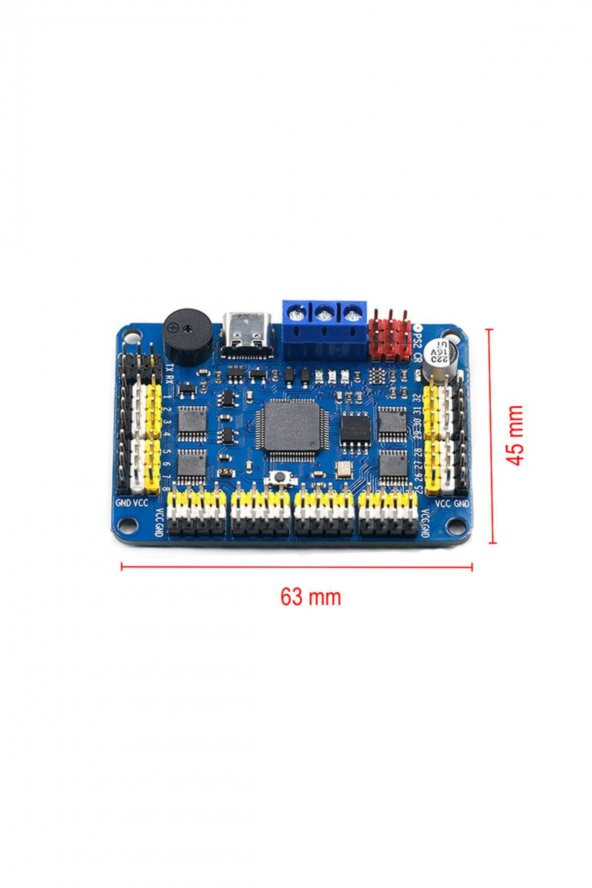 32 Kanal Servo Motor Robot Kontrol Kartı Ver 3.2 PS2 Kol Joystik - 4