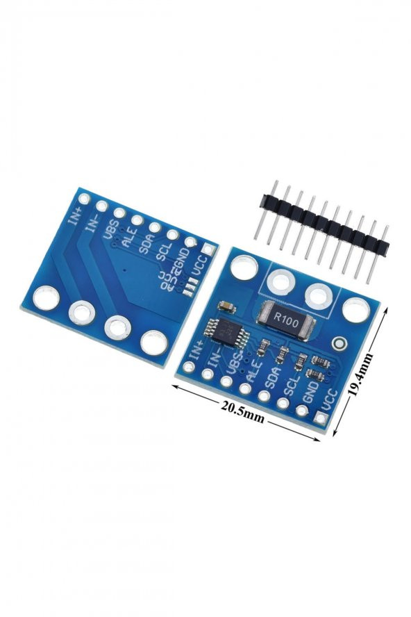 INA226 Voltaj Akım Güç İzleme Modülü 16 Bit IIC Haberleşme - 6