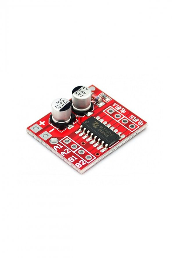 Mini L298N MX1508 İki Kanal DC Motor Sürücü Modül 1.5A - 2