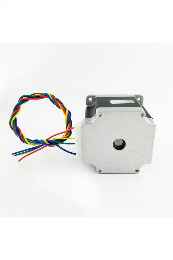 23HS5628 Nema 23 Step Motor 1.26Nm 2.8V 2.8A D Mil 2 Faz 1.8 Derece 200 Adım 3D Yazıcı Printer - 6