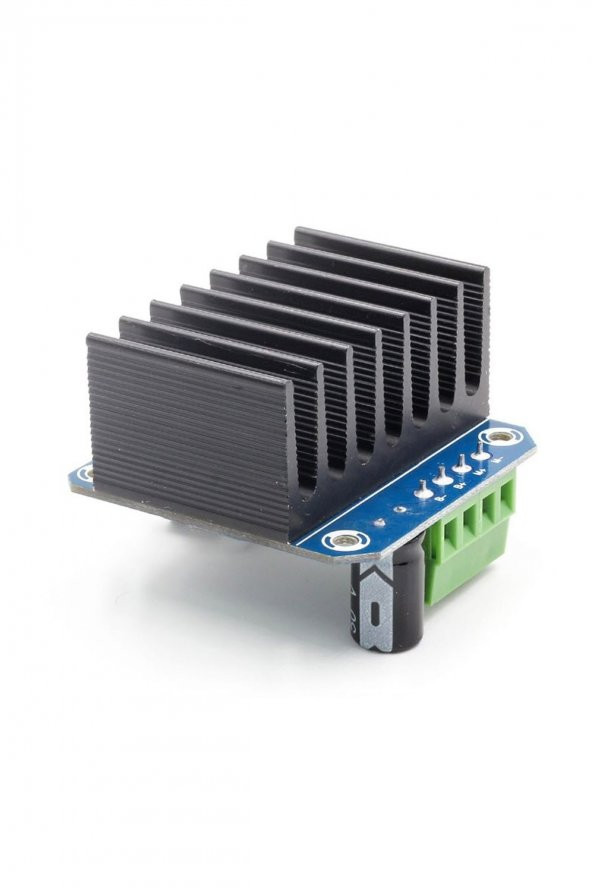 24V 40A Çift BTS7960B DC Motor Sürücü Modül  Pwm H Köprü Yüksek Akım 43A Büyük Soğutucu Selenoid - 4
