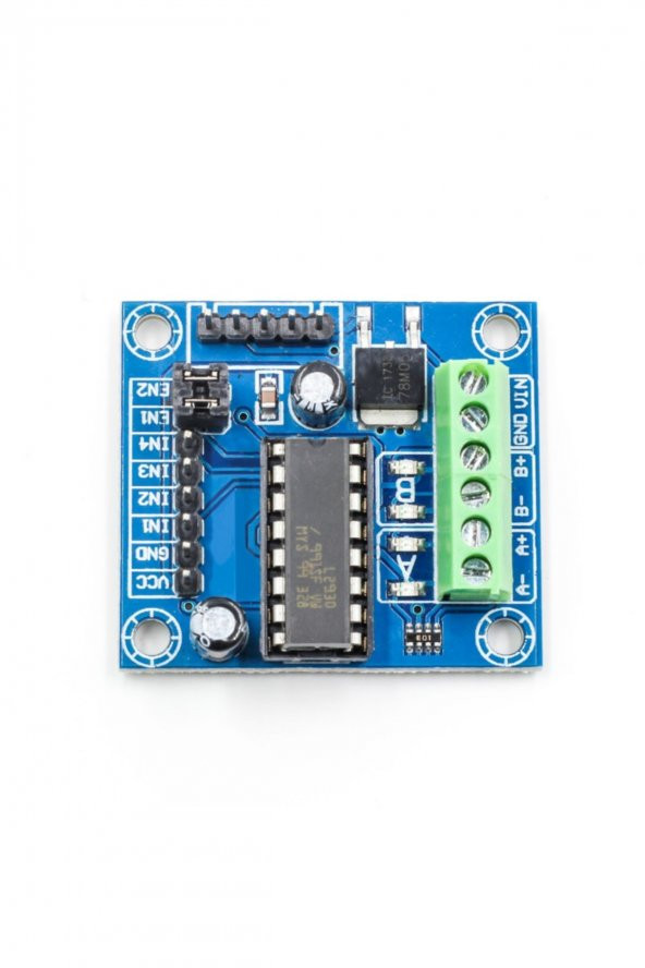 Mini L293D 4 DC Motor - Step Motor Sürücü - 5