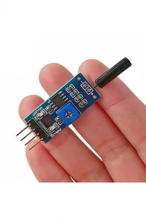 SW-18010P Titreşim Algıama Sensör Modülü  Tilt Haraket Darbe Algılayıcı Anahtar Yüksek Hassasiyet - 2