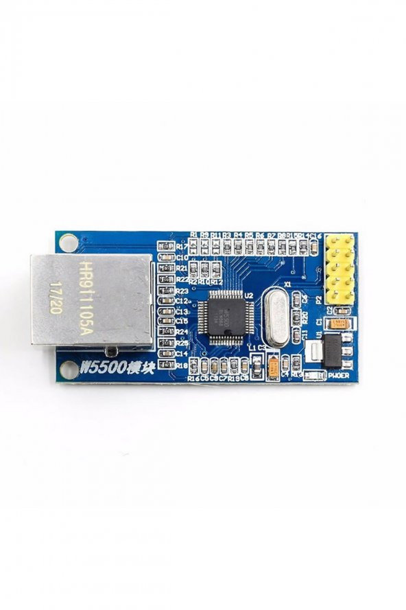 Wiznet W5500 Ethernet Modül  5V SPI TCP/IP UDP Network Ağ Lan Haberleşme - 6