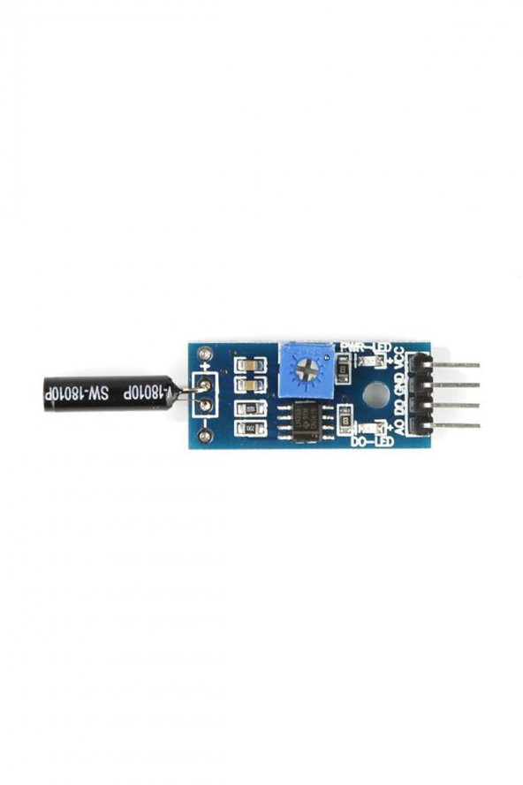 SW-18010P Titreşim Algıama Sensör Modülü  Tilt Haraket Darbe Algılayıcı Anahtar Yüksek Hassasiyet - 4
