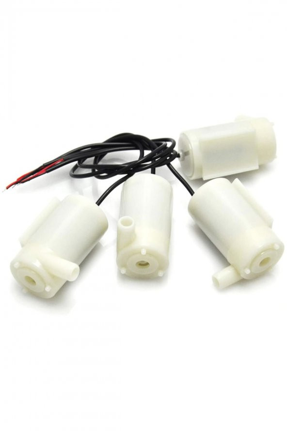 Mini Su Sıvı Pompası Akvaryum Meyvesuyu Süt Dalgıç Devridaim Su Motoru DC3V 6V 60-90 litresaat - 4