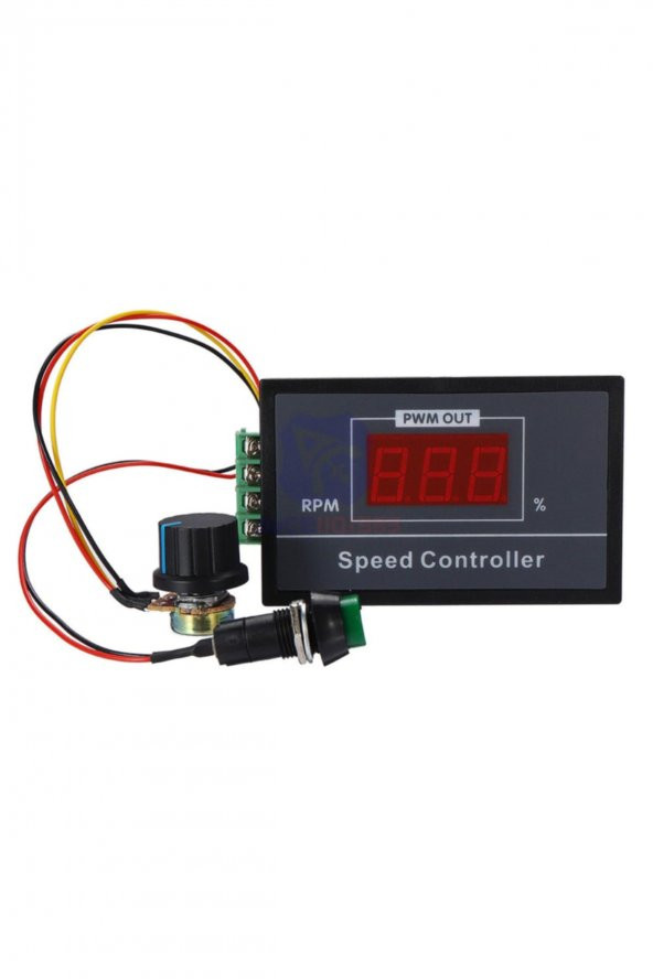 30A 60V DC Motor Hız Kontrol Devresi Panel Tip Potansiyometre - 2