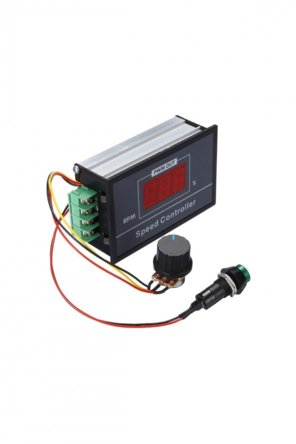 30A 60V DC Motor Hız Kontrol Devresi Panel Tip Potansiyometre - 5