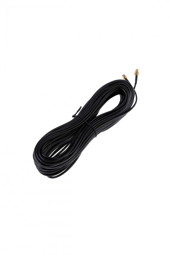 RG174 50 ohm Koaksiyel SMA Erkek Dişi 5 Metre Kablo  RF Sinyal Uzatma Kablosu 0-6Ghz Koeksiyel Wifi - 5