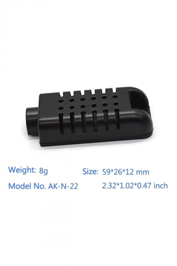 AK-N-22 Mini Plastik Sensör Kutusu  Elektronik Devre Kutusu Siyah - 2