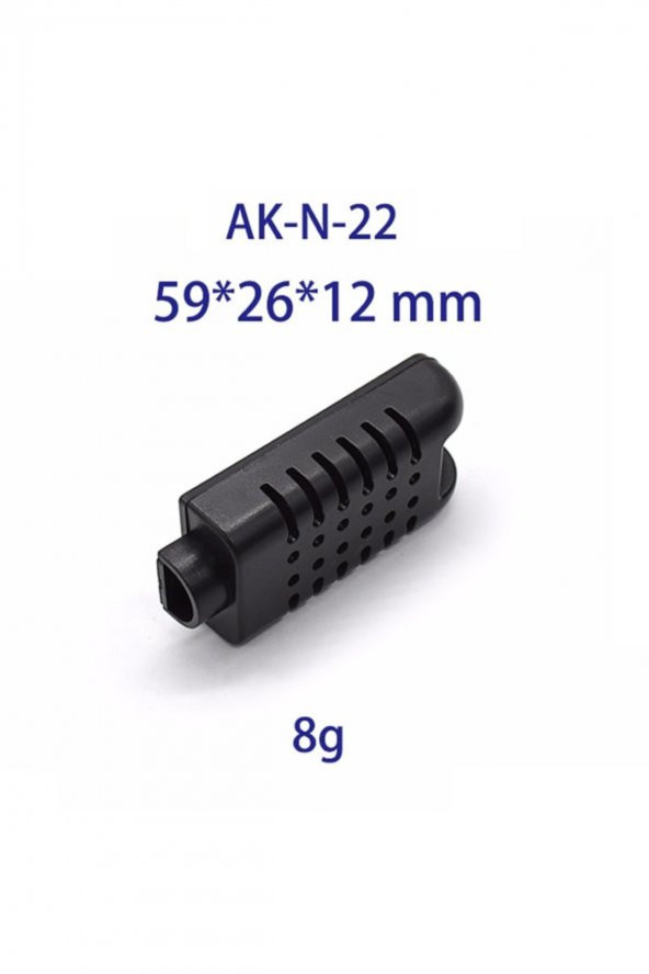 AK-N-22 Mini Plastik Sensör Kutusu  Elektronik Devre Kutusu Siyah - 8